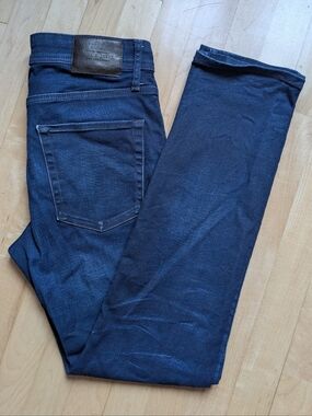 Jack & Jones Men's Dark Blue Stretch Jeans